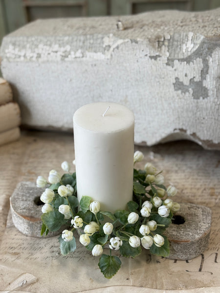 Sweetwild Candle Ring | 8" | Cream | NOT CURRENTLY IN STOCK-New For Spring 2027!