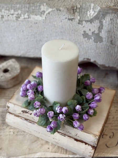 Sweetwild Candle Ring | 8" | Lavender | NOT CURRENTLY IN STOCK-New For Spring 2027!