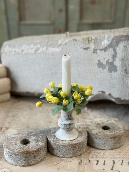 Sweetwild Candle Ring | 4" | Yellow | NOT CURRENTLY IN STOCK-New For Spring 2027!