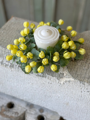 Sweetwild Candle Ring | 6" | Yellow | NOT CURRENTLY IN STOCK-New For Spring 2027!