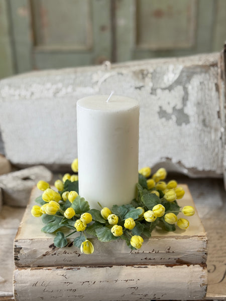 Sweetwild Candle Ring | 8" | Yellow | NOT CURRENTLY IN STOCK-New For Spring 2027!