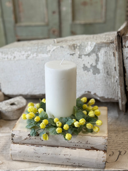 Sweetwild Candle Ring | 8" | Yellow | NOT CURRENTLY IN STOCK-New For Spring 2027!