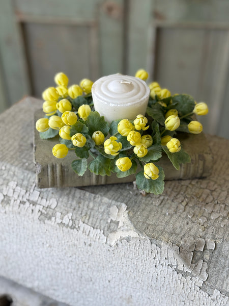 Sweetwild Candle Ring | 6" | Yellow | NOT CURRENTLY IN STOCK-New For Spring 2027!