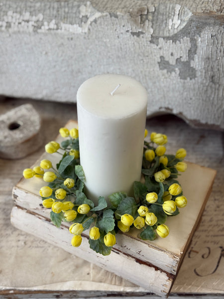 Sweetwild Candle Ring | 8" | Yellow | NOT CURRENTLY IN STOCK-New For Spring 2027!