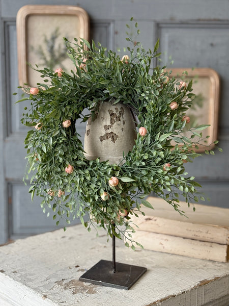 Avalon Florets Candle Ring | 11" | Pink | NOT CURRENTLY IN STOCK-New For Spring 2027!