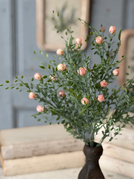 Avalon Florets Bush | 18" | Pink | NOT CURRENTLY IN STOCK-New For Spring 2027!
