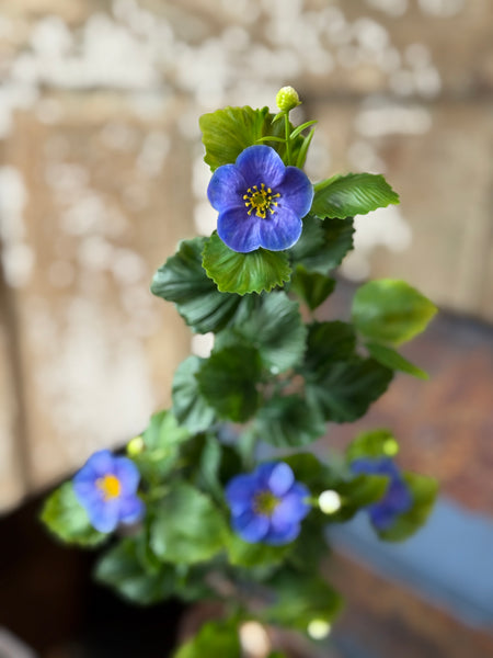 Glory Bloom Spray | 25" | Blue | NOT CURRENTLY IN STOCK-New For Spring 2027!