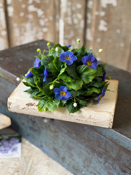 Glory Bloom Half Sphere | 8" | Blue | NOT CURRENTLY IN STOCK-New For Spring 2027!