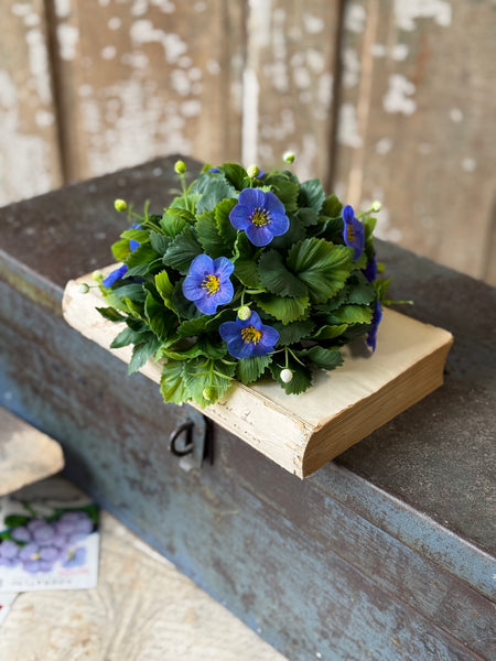 Glory Bloom Half Sphere | 8" | Blue | NOT CURRENTLY IN STOCK-New For Spring 2027!