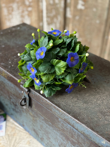 Glory Bloom Half Sphere | 8" | Blue | NOT CURRENTLY IN STOCK-New For Spring 2027!
