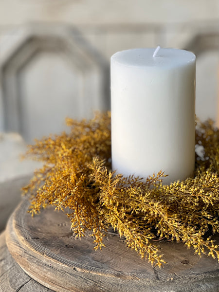 Whickham Wheat Candle Ring | 10" | Maize | SOLD OUT