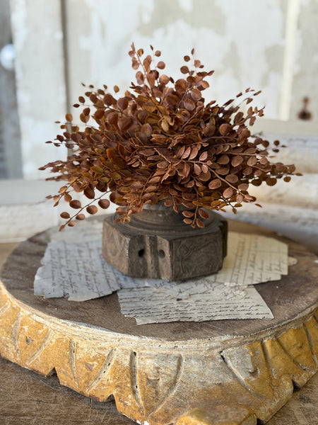 Cider Leaves Half Sphere | 10" | NOT CURRENTLY IN STOCK-New For Holiday 2026!