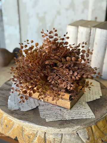 Cider Leaves Half Sphere | 10" | NOT CURRENTLY IN STOCK-New For Holiday 2026!