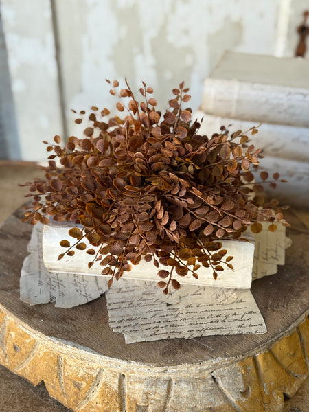 Cider Leaves Half Sphere | 10" | NOT CURRENTLY IN STOCK-New For Holiday 2026!