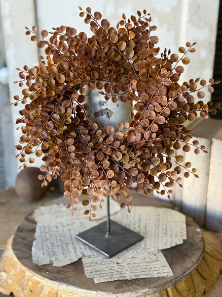 Cider Leaves Candle Ring | 12" | NOT CURRENTLY IN STOCK-New For Holiday 2026!