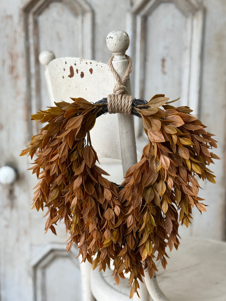 Sienna Hollow Hanging Wreath | 13.5" | NOT CURRENTLY IN STOCK-New For Holiday 2026!