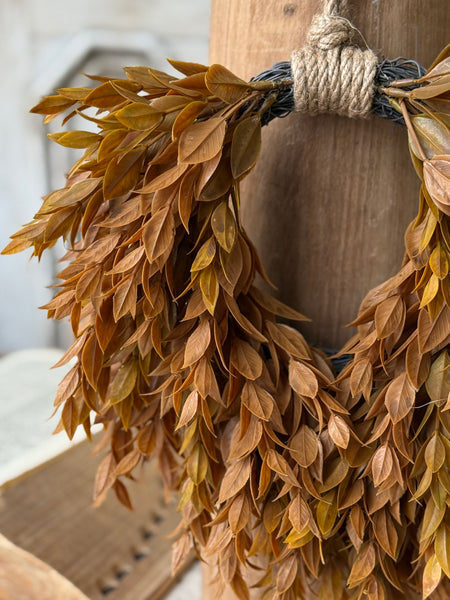 Sienna Hollow Hanging Wreath | 13.5" | NOT CURRENTLY IN STOCK-New For Holiday 2026!