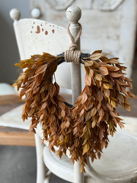 Sienna Hollow Hanging Wreath | 13.5" | NOT CURRENTLY IN STOCK-New For Holiday 2026!