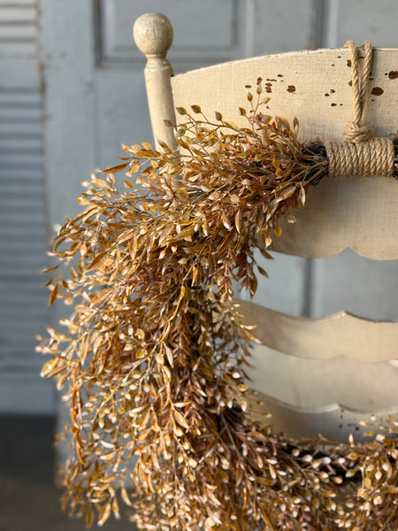 Ambermist Sage Hanging Wreath | 23.5" | NOT CURRENTLY IN STOCK-New For Holiday 2026!