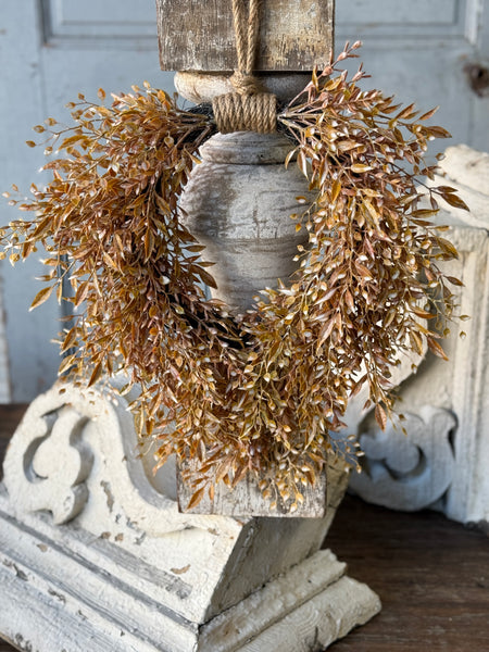 Ambermist Sage Hanging Wreath | 15" | NOT CURRENTLY IN STOCK-New For Holiday 2026!