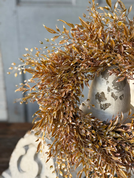 Ambermist Sage Wreath | 16" | NOT CURRENTLY IN STOCK-New For Holiday 2026!