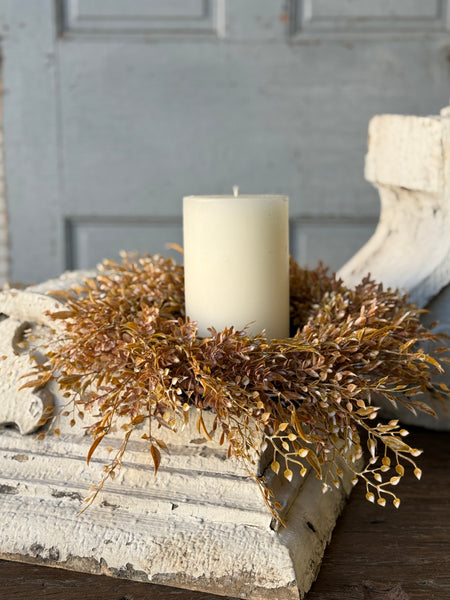 Ambermist Sage Wreath | 16" | NOT CURRENTLY IN STOCK-New For Holiday 2026!