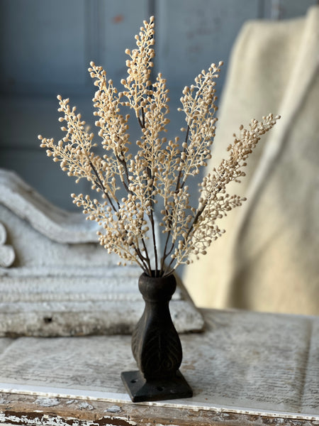 Corduroy Berry Bush | 16.5" | Cream | SOLD OUT