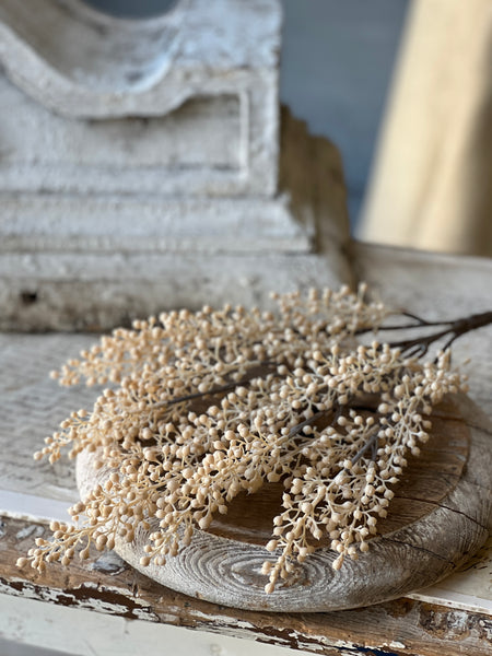 Corduroy Berry Bush | 16.5" | Cream | SOLD OUT