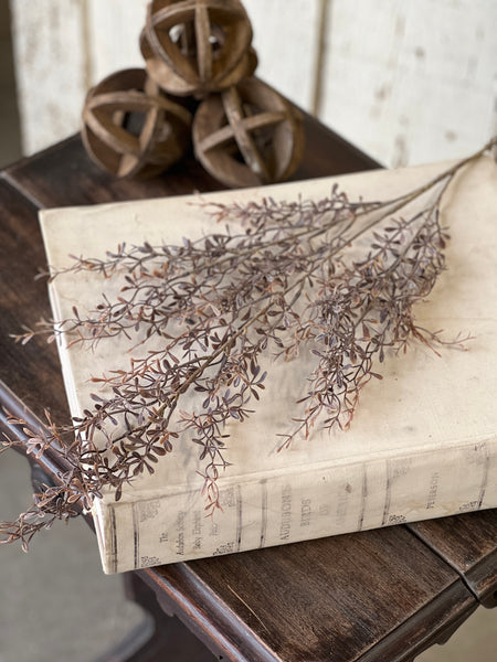 Lacewing Leaves Spray | 36" | Cognac | SOLD OUT