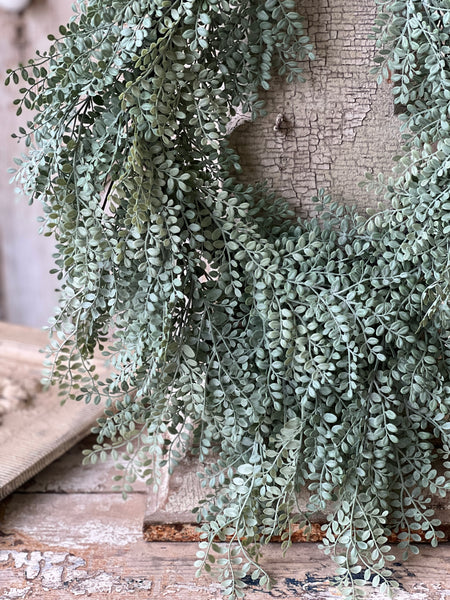 Tatler Leaves Hanging Wreath | 24" | NOT CURRENTLY IN STOCK - Spring 2026