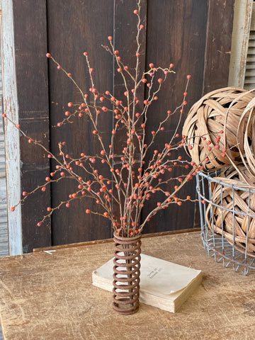 Heart Berries | 24" | Pumpkin | SOLD OUT