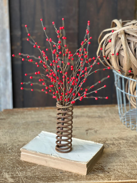 Heart Berries Pick | Red | 16" | SOLD OUT