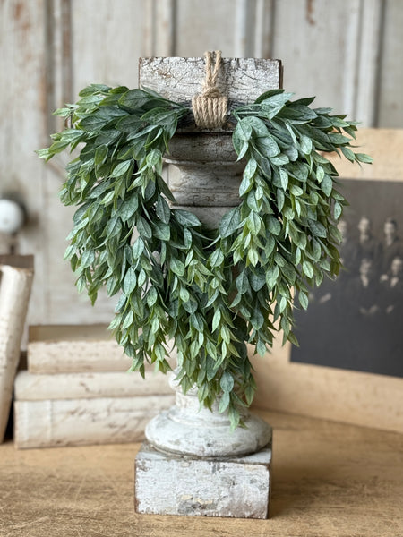Rainwashed Hanging Wreath  |13.5" | NOT CURRENTLY IN STOCK-New For Spring 2027!