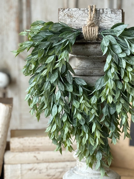 Rainwashed Hanging Wreath  |13.5" | NOT CURRENTLY IN STOCK-New For Spring 2027!