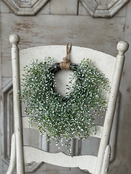 Little Luna Hanging Wreath | 13.25" | Green | NOT CURRENTLY IN STOCK-New For Spring 2027!