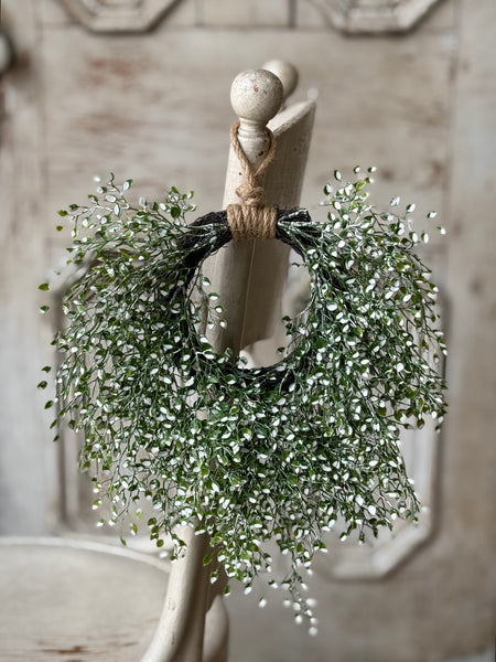 Little Luna Hanging Wreath | 13.25" | Green | NOT CURRENTLY IN STOCK-New For Spring 2027!