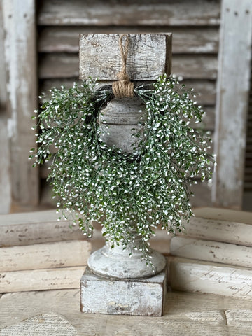 Little Luna Hanging Wreath | 13.25" | Green | NOT CURRENTLY IN STOCK-New For Spring 2027!