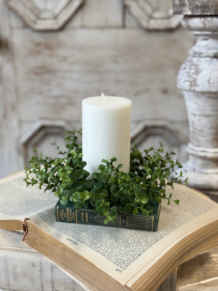 Cicero Eucalyptus Candle Ring | 9" | NOT CURRENTLY IN STOCK-New For Spring 2027!