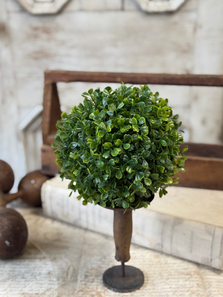 Carrick Boxwood Ball | 7" | NOT CURRENTLY IN STOCK-New For Spring 2027!