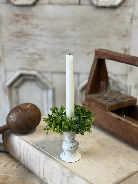 Carrick Boxwood Candle Ring | 4.5" | NOT CURRENTLY IN STOCK-New For Spring 2027!
