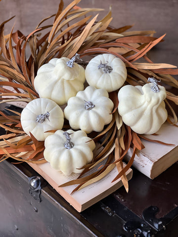 Casper Pumpkins | 6 pcs | NEW CLOSEOUT + CLEAN UP SPECIAL!  From $5.75 - Last 42 sets!