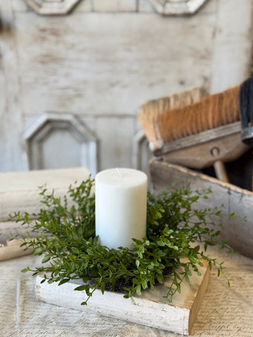 Amity Leaves Candle Ring | 10" | NOT CURRENTLY IN STOCK-New For Spring 2027!
