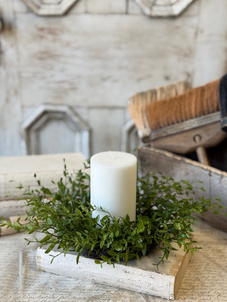 Amity Leaves Candle Ring | 10" | NOT CURRENTLY IN STOCK-New For Spring 2027!