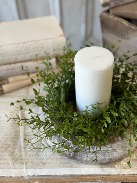 Amity Leaves Candle Ring | 10" | NOT CURRENTLY IN STOCK-New For Spring 2027!