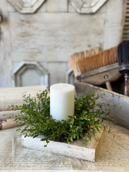 Amity Leaves Candle Ring | 10" | NOT CURRENTLY IN STOCK-New For Spring 2027!