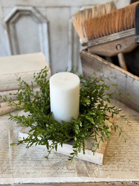 Amity Leaves Candle Ring | 10" | NOT CURRENTLY IN STOCK-New For Spring 2027!