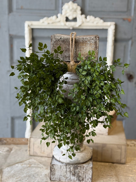Tansy Leaf Hanging Wreath | 14" | NOT CURRENTLY IN STOCK-New For Spring 2027!