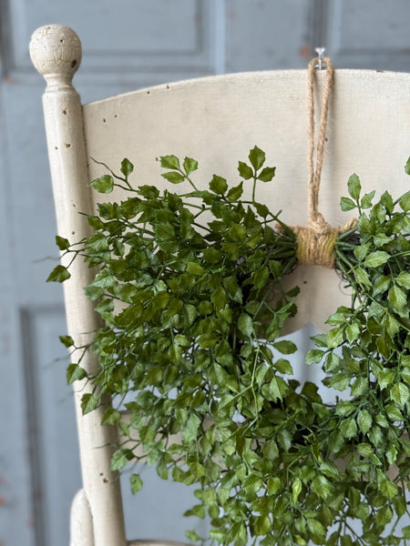 Tansy Leaf Hanging Wreath | 14" | NOT CURRENTLY IN STOCK-New For Spring 2027!