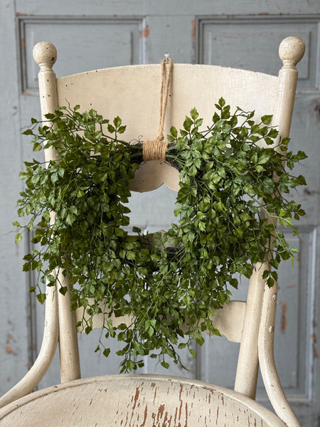 Tansy Leaf Hanging Wreath | 16" | NOT CURRENTLY IN STOCK-New For Spring 2027!