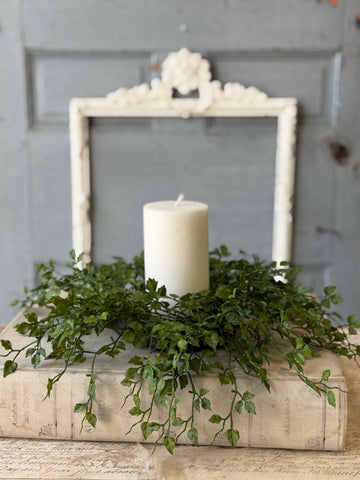 Tansy Leaf Candle Ring | 14" | NOT CURRENTLY IN STOCK-New For Spring 2027!